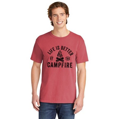 Simply Sage Market Men's Life Is Better By The Campfire Short Sleeve Garment Dyed Tee