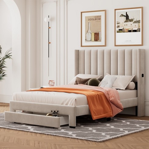 Target storage hot sale bed