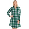 Collections Etc Classic Plaid Nightshirt - 4 of 4