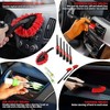 35Pcs Car Detailing Kit, Car Cleaning Kit with Windshield Cleaning Tool and Tool Box, Interior & Exterior Auto Care Supplies and Brushes - 2 of 2