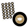 Big Dot of Happiness Gold Tassel Worth The Hassle - Graduation Party Circle Stickers - 24 Count - 2 of 4