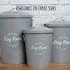 Park Life Designs 21lbs Andreas Food Bin Dog Food Storage Container - Gray - 3 of 4