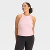 Women's High Neck Racerback Tank Top - All In Motion™ - 4 of 4