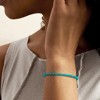 Ross-Simons 11.00 ct. t.w. Blue Apatite Bead Bracelet in 18kt Gold Over Sterling - 2 of 4