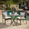Sapphtopaz Outdoor Patio Furniture Set Lounge Patio Chairs with Round Table for Backyard, Terrace, Garden - 2 of 4