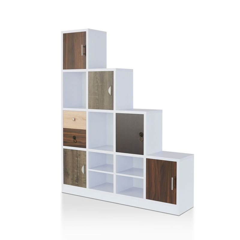 61.5&#34; Hirsch Contemporary Bookcase White - HOMES: Inside + Out, 4 of 12