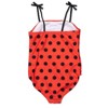 Miraculous Ladybug Girls One Piece Bathing Suit Little Kid to Big Kid - 4 of 4