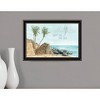 HomeRoots WILD AND FREE JUST LIKE THE SEA Black Framed Print Wall Art - 2 of 3