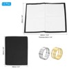 Unique Bargains Pure Cotton Flannel Jewelry Cleaning Double Layer Cleaning Cloth 2 Pcs - 2 of 4