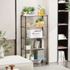 Dolonm 5 Tier Shelf Wire Shelving Unit, Adjustable NSF-Certified Metal Rack for Garage /Commercial Shelving/Bathroom/Kitchen/Office - 3 of 4