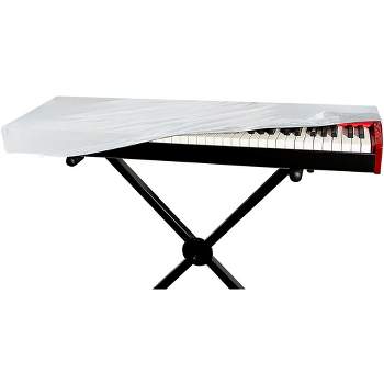 On-Stage 88-Key Keyboard Dust Cover (White)