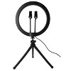 Vivitar 14" Professional RGB Ring Light with 63" Stand, Wireless Remote, Dual Gooseneck Phone Mounts - 4 of 4