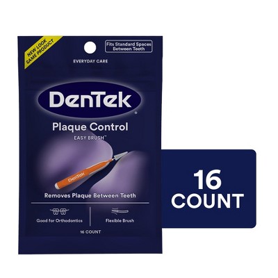 Dentek Easy Brush Cleaners Standard, 16 Ct