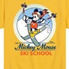 Boys' - Disney - Mickey Mouse Ski School Short Sleeve Graphic T-Shirt - 2 of 4