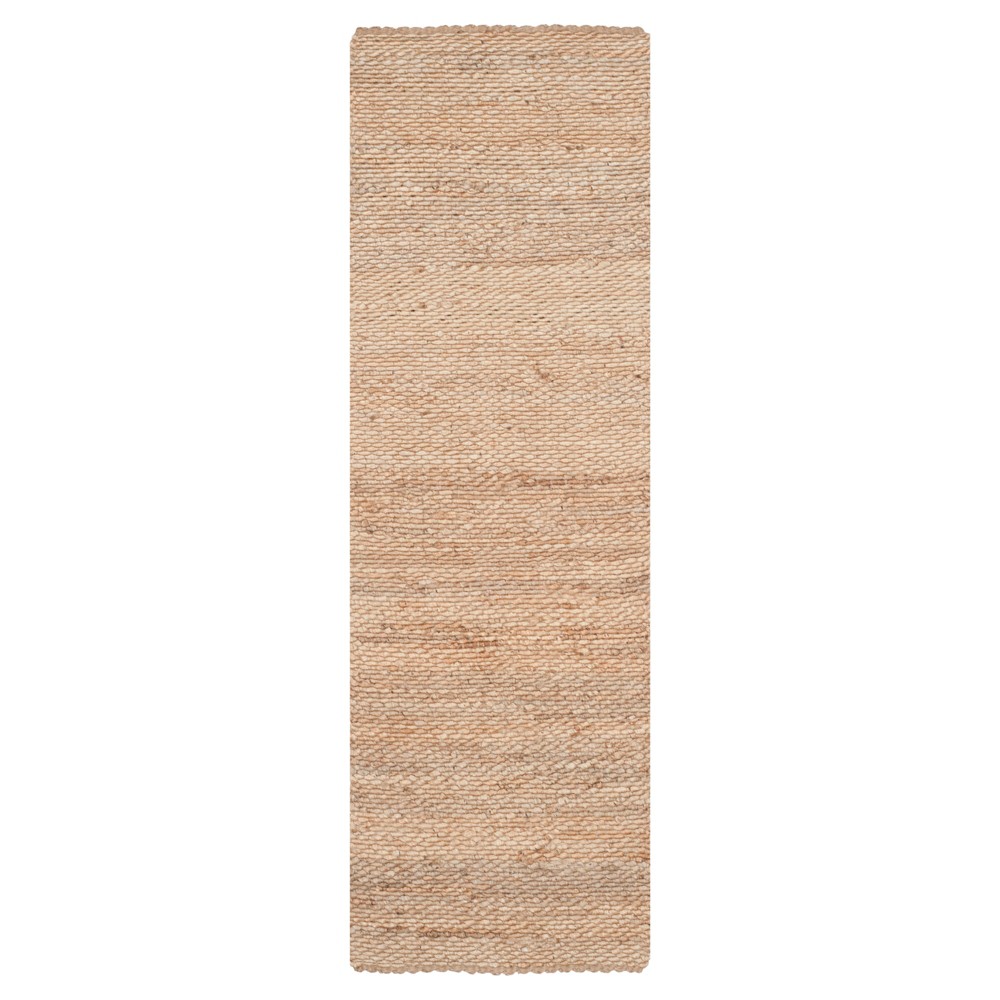 Hallie Natural Fiber Runner - Natural (2' 6in X 8') - Safavieh