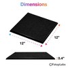 Fstop Labs 12"x12" Acoustic Foam Panels, 0.4" High Density Sound Absorbing Tiles for Home Office & Studio - 2 of 4