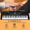 GLARRY 61Key Portable Electronic Piano Keyboard w/LCD Screen, Microphone, Headphones, Sheet Stand, 3 Teaching Modes, Built-In Speakers, Dual Keyboard - 2 of 4