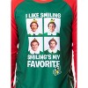 Elf The Movie Mens' Buddy I Like Smiling, Smiling's My Favorite Pajama Set Smiling's My Favorite - 3 of 4