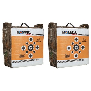 Morrell Targets RT-450 Archery Bag Target with E Z Carrying Handle and Edge Camouflage for Crossbow, Compound, and Traditional Bow Practice, 2 Pack - 1 of 4