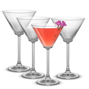 Olivia Premium Stemmed Martini Glasses - 9.2 oz - Set of 4 - 1 of 4