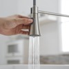 Pot Filler, Wall Mount Commercial Folding Faucet, Brass Material, Brushed Gold - 4 of 4