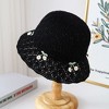 Anna-Kaci Women's Crochet Straw Sun Hat with Cherry Accents - 4 of 4