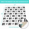 JumpOff Jo Baby Splat Mat for Under High Chair – Washable Waterproof Baby Floor Mat for Arts and Crafts Playtime and Dining Table or Booster Seat,  51"x51" - 2 of 4
