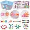 Etokfoks 600 pcs Building Blocks Set Interlocking Plastic Educational Toys for Kids Ages 3 and Up Promotes Fine Motor Sensory Skills - 3 of 4