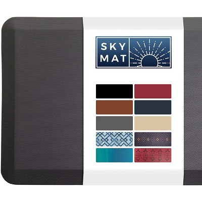 Sky Solutions Gray Anti Fatigue Cushioned Floor Mat 20" x 32"