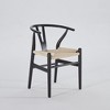 SEVOBAL Accent Chairs Classic Accent Chairs for Living Room,Mid Century Accent Chair, Side Chair Indoor, Black, 21.06"*21.06"*30.12" - 4 of 4