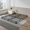 VEVOR Box Spring, Queen Size Bed Frame with Washable Fabric Cloth, Heavy Duty Metal Frame for Queen Bed, 5 in Mattress Foundation, Black - 2 of 4