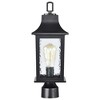 Nuvo Lighting Stillwell 1 - Light Lantern in  Matte Black - 4 of 4