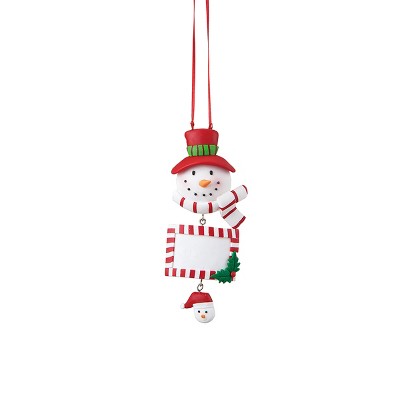 Gallerie II Personalized Snowman Christmas Xmas Ornament