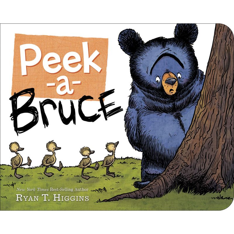 Peekabruce - (Mother Bruce) by  Ryan T Higgins (Board Book), 1 of 2