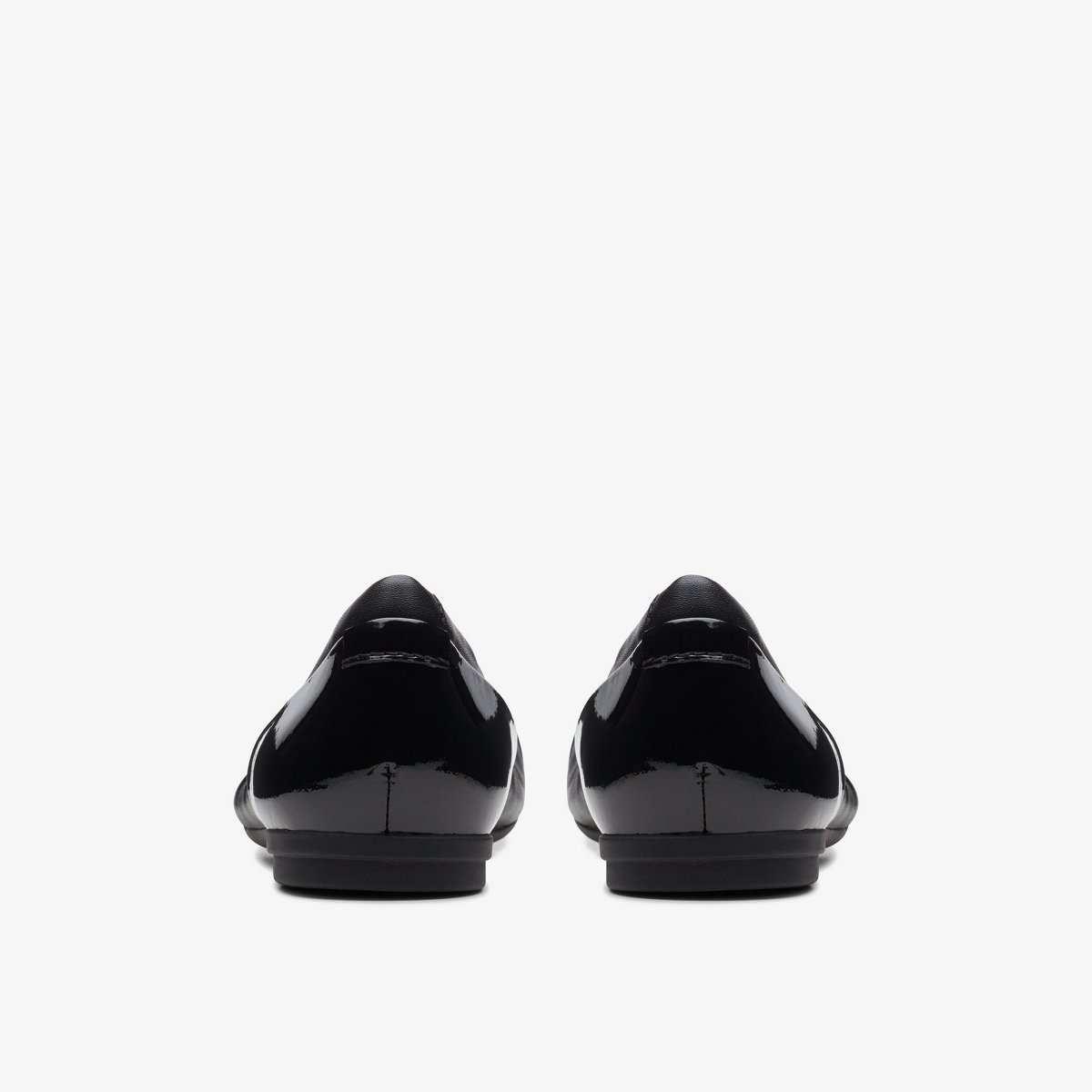 Обувь Clarks Womens Rena Jazz Black Leather Shoes 8 Medium — фото 6