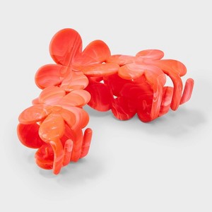 Arched Flower Claw Hair Clip - Universal Thread™ - 1 of 3