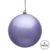 Vickerman Lavendar Ball Ornament - 3 of 4