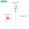 Unique Bargains Artificial Baby's Breath Plastic Real Touch Handmade Simulation 11.4" - 3 of 4