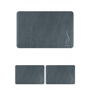 Unique Bargains Modern Waterproof Cushioned Non-Skid Kitchen Mats Set - 1 of 4