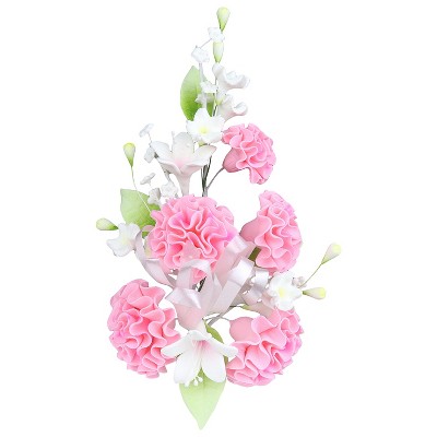 O'Creme Gumpaste Flower Spray, Carnation