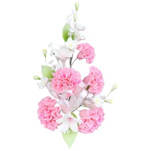 O'Creme Gumpaste Flower Spray, Carnation - 1 of 1