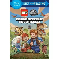 Daring Dinosaur Adventures! (Lego Jurassic World) - (Step Into Reading) by  Random House (Paperback)