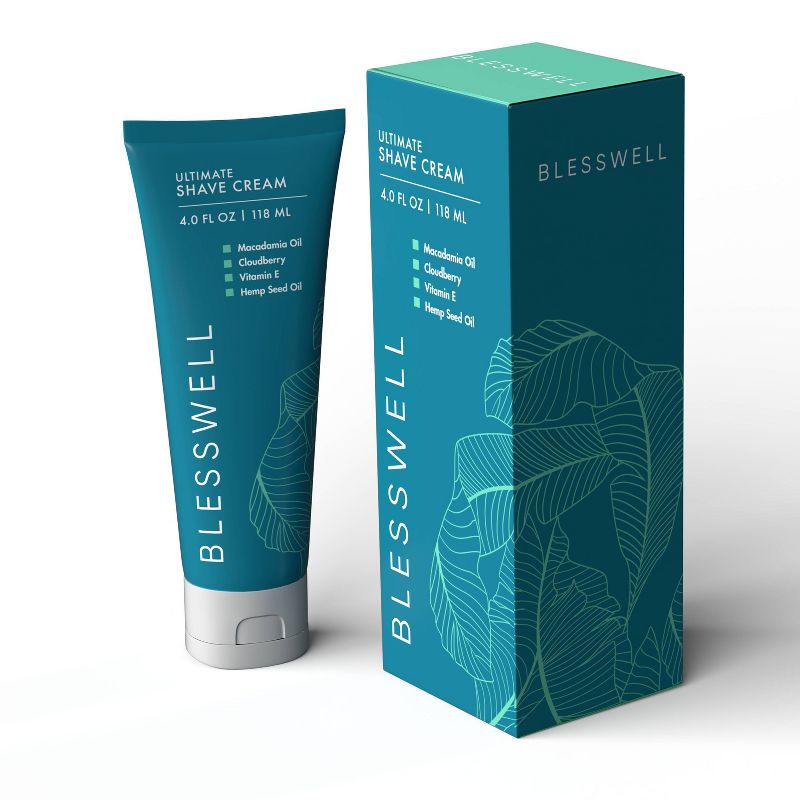 Blesswell Ultimate Shave Cream - Fresh Scent  - 4 fl oz, 3 of 6
