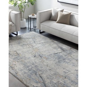 Hauteloom Urowo Blue Area Rug - 1 of 4