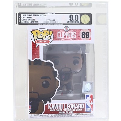 Funko La Clippers Nba Funko Pop Vinyl Figure  Kawhi Leonard (alternate)  Graded Afa 9.0 : Target