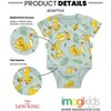Disney G-Tube Adaptive Baby Bodysuit Mickey Mouse Lion King Winnie the Pooh Pluto Simba Piglet Newborn to Toddler - 3 of 4