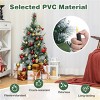 Resenkos 3 FT  Pre-Lit Artificial Mini Christmas Tree Green - 4 of 4