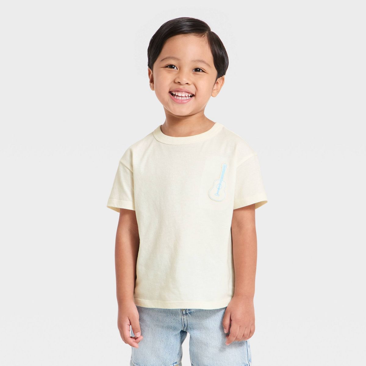 Toddler Boys' Short Sleeve Oversized T-Shirt - Cat & Jack™ - thumbnail 5