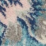 ivory/light blue