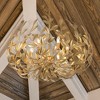 Crystorama Lighting Broche 6 - Light Chandelier in  Antique Gold - 2 of 4